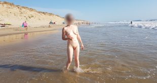 Sexe lisse à la plage